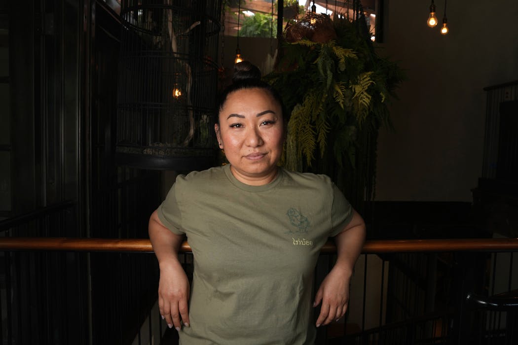 Gai Noi chef and owner Ann Ahmed, who opened the restaurant as a tribute to her homeland.