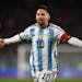 Lionel Messi celebrated a goal for Argentina on Thursday against Ecuador during FIFA World Cup qualifiers in Buenos Aires.