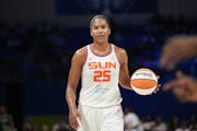 Alyssa Thomas was a dominant player for the Sun as they earned the No. 3 seed in the WNBA playoffs. 