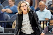 Lynx coach Cheryl Reeve, pictured Aug. 22, didn’t have reasons to be cheerful Wednesday night, when her team lost 90-60 at Connecticut in Game 1 of 