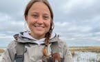 While in college, and for a while afterward, Sophie Arhart worked for the Department of Natural Resources banding ducks — not an easy job.