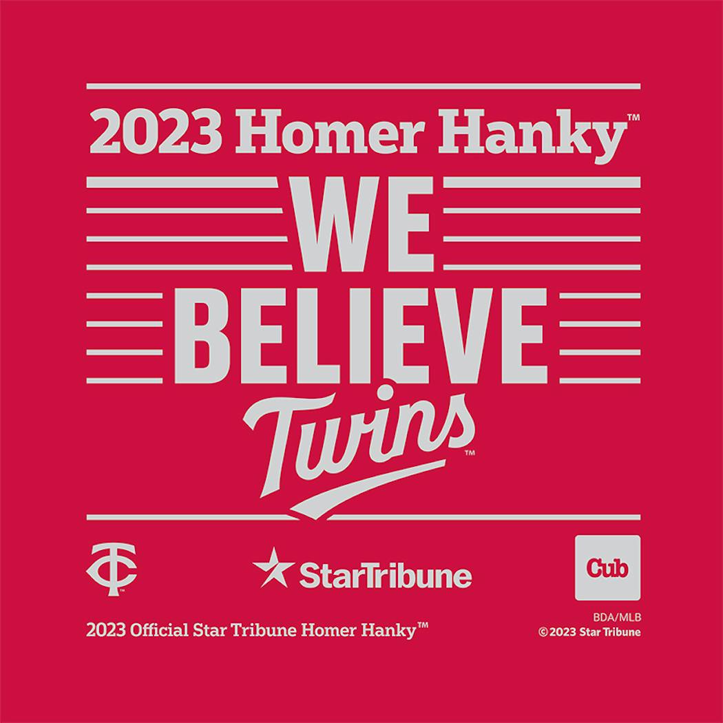 The 2023 Star Tribune Homer Hanky.