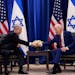President Joe Biden meets with Israeli Prime Minister Benjamin Netanyahu in New York, Wednesday, Sept. 20, 2023.