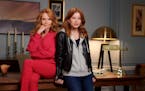 Lea Thompson, left, and Stacey Farber solve cases as a mother and daughter team in “The Spencer Sisters.”