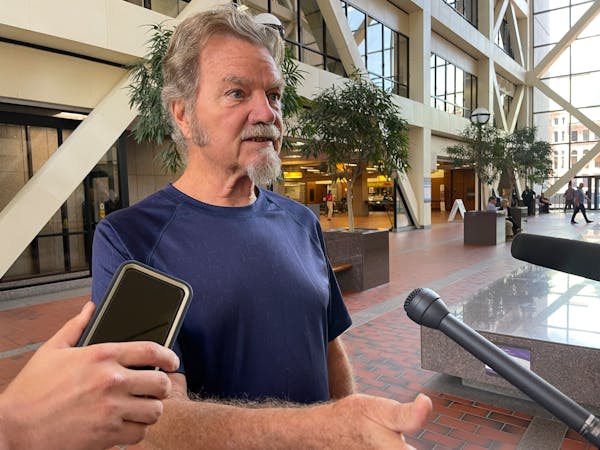 Jerry Markey spoke Monday against the plea deal offering probation. His son was fatally shot in Minneapolis in 2019.