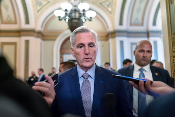 Hardline Republicans want Speaker Kevin McCarthy to drop the deal he made with President Joe Biden and stick to earlier promises for spending cuts he 