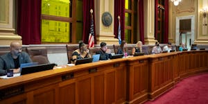 Minneapolis City Council members participated in a Budget Committee meeting at City Hall last week. The council is still trying to find its footing af