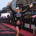 Maggie Swanson crossed the Ironman finish line, winning her division and qualifying for the world championships. 