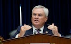 Oversight Committee Chairman James Comer, R-Ky., speaks during the House Oversight Committee impeachment inquiry hearing into President Joe Biden, Th