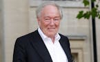 British actor Michael Gambon arrives in Trafalgar Square, in central London, for the world premiere of “Harry Potter and The Deathly Hallows: Part 2