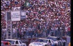 File image from a NASCAR race at North Wilkesboro Speedway in North Wilkesboro, North Carolina. 