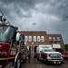 Rain clouds gathered over the existing 92-year-old Fire Station 7 which will be eventually be replaced by a new station Friday, Sept. 29, 2023 St. Pau