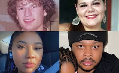 Clockwise from top left: Stephen Markey, killed by teens in 2019 carjacking; Kailey Caspersen, died in 2021 from pills laced with fentanyl; Derrell F