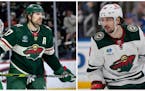 The Wild dealt with two of their personnel questions in one day, signing Mats Zuccarello, right, and Marcus Foligno to extensions.