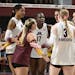 The Gophers lost in four sets to Penn State on Saturday night at Maturi Pavilion