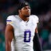 Vikings linebacker Marcus Davenport last played in Week 2 against the Eagles, and only for four snaps. 