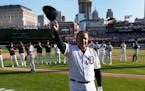 Retiring Tigers star Miguel Cabrera acknowledged fans in Detroit in the eighth inning of Sunday’s season-ending victory over the Guardians.
