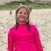 This photo provided by her family on Monday, Oct. 2, 2023, shows Charlotte Sena, 9, who vanished during a camping trip in upstate New York. 
