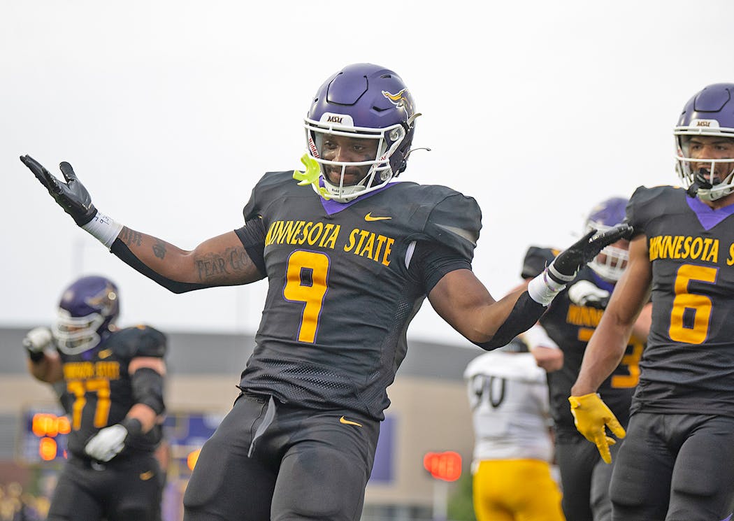 No one in America is averaging more rushing yards per game than Shen Butler-Lawson of Minnesota State Mankato.