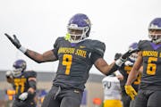 Minnesota State Mankato’s Shen Butler-Lawson leads Division II with 1,026 rushing yards.