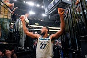 Rudy Gobert is a former NBA defensive player of the year.