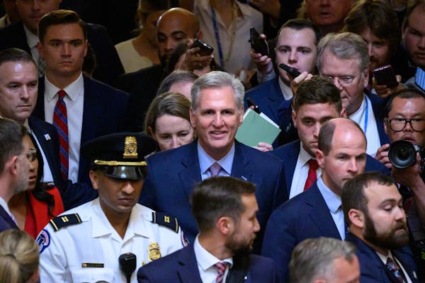 In dramatic vote, Kevin McCarthy ousted as House speaker