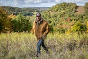 Trae Waynes and a partner are sweeping up land in western Wisconsin bluff country, which also is prime whitetail buck territory.