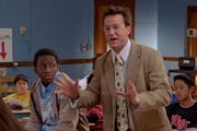 Matthew Perry played a small town educator who relocates to New York City in “The Ron Clark Story.”