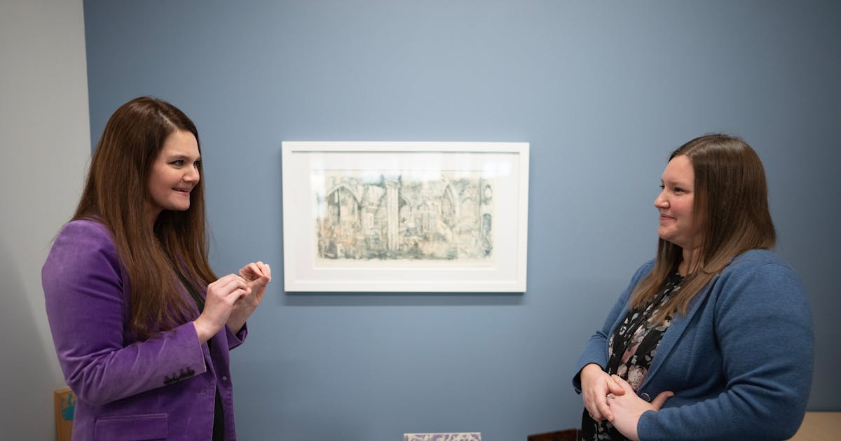 Thrivent posts a prestigious art collection on office walls to entice workers back downtown