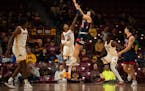 Macalester’s Caleb Williams scored 41 points against the Gophers on Nov. 2 at Williams Arena.