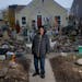 Iris Logan has been tending to the boulevard in front of her St. Paul home, but the city is ordering her to remove all the rocks and a bench, after so