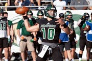 Bemidji State quarterback Brandon Alt completed 19 of 24 passes in last week’s NCAA Division II playoff victory at Texas-Permian Basin.