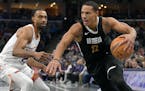 Grizzlies guard Desmond Bane (22), seen Friday in Memphis, Tenn., is averaging 24.3 points as his team faces injuries and Ja Morant’s suspension. 