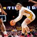 Gophers center Sophie Hart is second on the team in scoring (9.8 points per game) and shooting percentage (60.5) and first in total blocks (five).