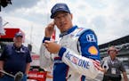 Alex Palou, seen before practice at the Indianapolis 500 on May 19, admitted he breached his contract with McLaren Racing when he did an about-face an