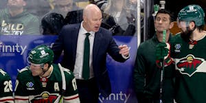 New Wild head coach John Hynes led Minnesota to its first win in eight games Tuesday at Xcel Energy Center in St. Paul.