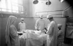 A 1923 operation at the Mayo Clinic.