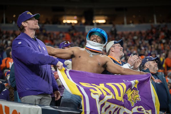 Vikings fans will get to show out on a Saturday afternoon game in Cincinnati. 
