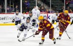 Gophers forward Abbey Murphy (18) leads the nation with 1.15 goals per game — 15 goals in 13 games.
