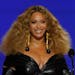Beyonce appears at the 63rd annual Grammy Awards in Los Angeles on March 14, 2021. Beyoncé releases a concert film this week titled “Renaissance: A
