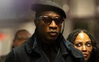 Actor Jonathan Majors arrives at court for a trial on his domestic violence case, Monday, Dec. 4, 2023, in New York.