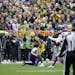 Green Bay Packers quarterback Jordan Love (10) struggled in a loss to the Vikings earlier this year.