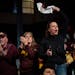 Gophers fans cheered as the team took an overtime lead against Drake on Saturday at Williams Arena.