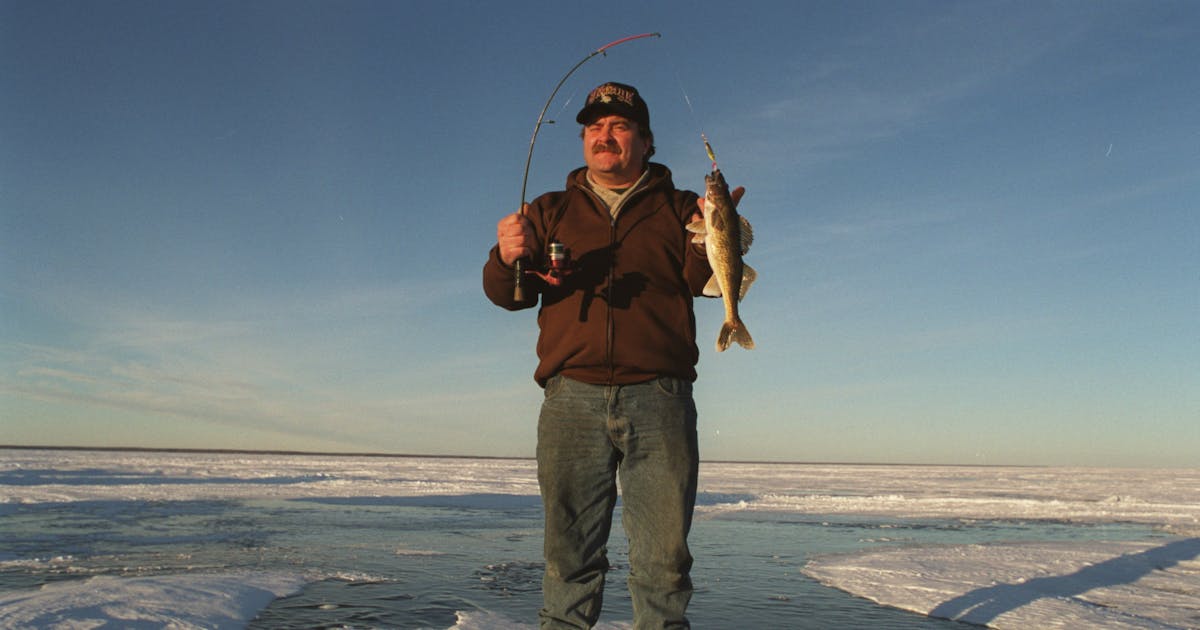 Should the DNR extend winter walleye fishing now that the ice is better here?